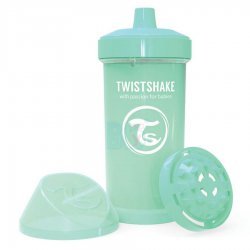 لیوان آبمیوه خوری 360  میل سبز  پاستل  تویست شیک  Twistshake 