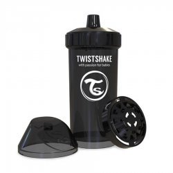 لیوان آبمیوه خوری 360  میل مشکی تویست شیک  Twistshake 
