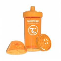 لیوان آبمیوه خوری 360  میل نارنجی  تویست شیک  Twistshake 