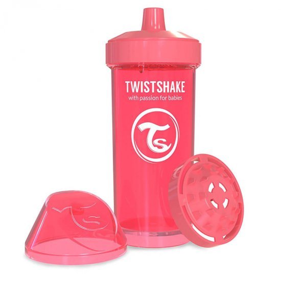 خرید اینترنتی لیوان آبمیوه خوری 360  میل هلویی  تویست شیک  Twistshake