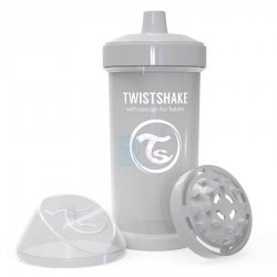 لیوان آبمیوه خوری 360  میل  پاستل خاکستری  تویست شیک  Twistshake 