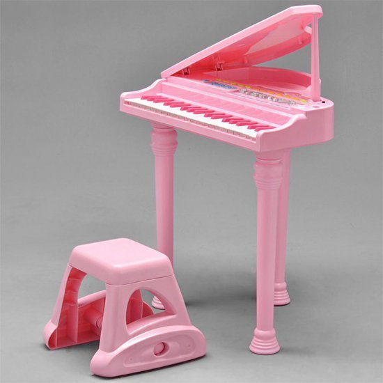 خرید اینترنتی ست پیانو و میکروفون رنگ صورتی وین فان Winfun