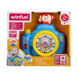 اسباب بازی جغجغه دوربین میمون وین فان Winfun