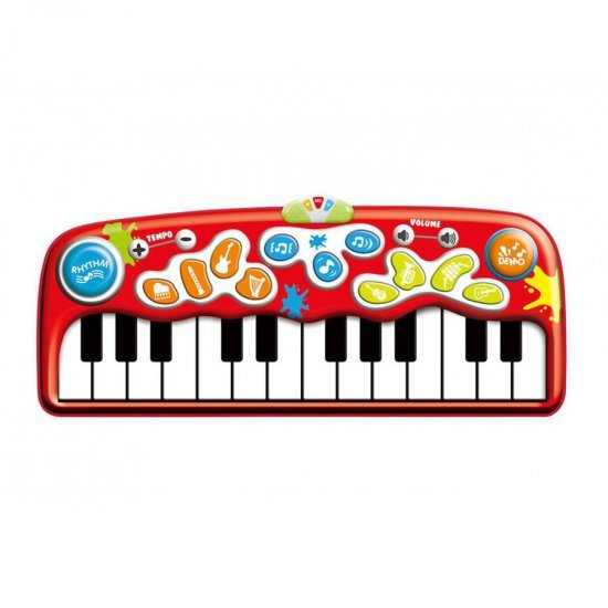 خرید اینترنتی پیانوی فرشی قرمز 24 کلید وین فان Winfun