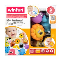 اسباب بازی حمام وین فان Winfun مدل حیوانات وحشی جنگل