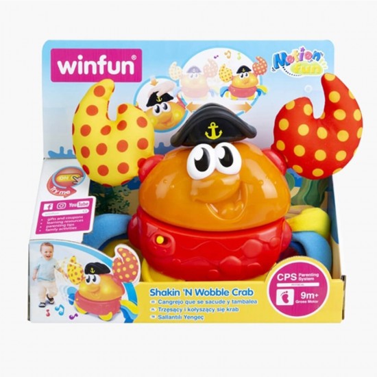 فروشگاه اینترنتی سیسمونی و اسباب بازی بیبی پرو-اسباب بازی خرچنگ موزیکال وین فان Winfun خرید اینترنتی اسباب بازی خرچنگ موزیکال وین فان Winfun | فروشگاه اینترنتی سیسمونی و اسباب بازی بیبی پرو