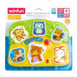 اسباب بازی پازل حیوانات وین فان Winfun