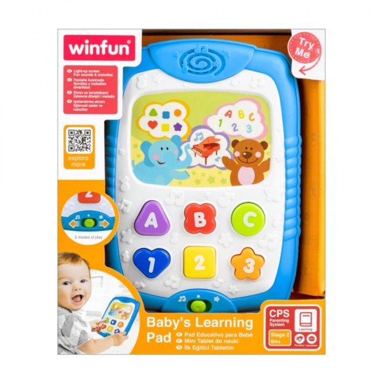 خرید اینترنتی اسباب بازی پد آموزشی کودک وین فان Winfun از فروشگاه اینترنتی سیسمونی و اسباب بازی بیبی پرو خرید اینترنتی اسباب بازی پد آموزشی کودک وین فان Winfun