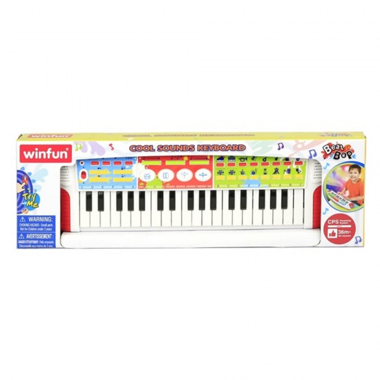 فروشگاه اینترنتی سیسمونی و اسباب بازی بیبی پرو-اسباب بازی کیبورد موزیکال وین فان Winfun خرید اینترنتی اسباب بازی کیبورد موزیکال وین فان Winfun