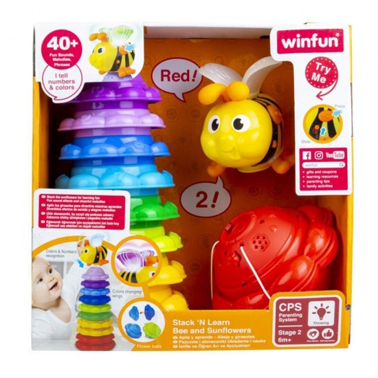 فروشگاه اینترنتی سیسمونی و اسباب بازی بیبی پرو-برج بازی زنبور عسل کودک وین فان Winfun خرید اینترنتی برج بازی زنبور عسل کودک وین فان Winfun | فروشگاه اینترنتی سیسمونی و اسباب بازی بیبی پرو