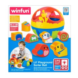 توپ پازلی حیوانات وین فان winfun