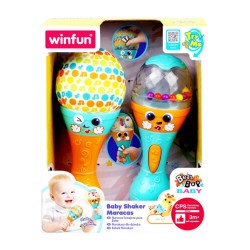 جغجغه میکروفن دوقلو وین فان Winfun