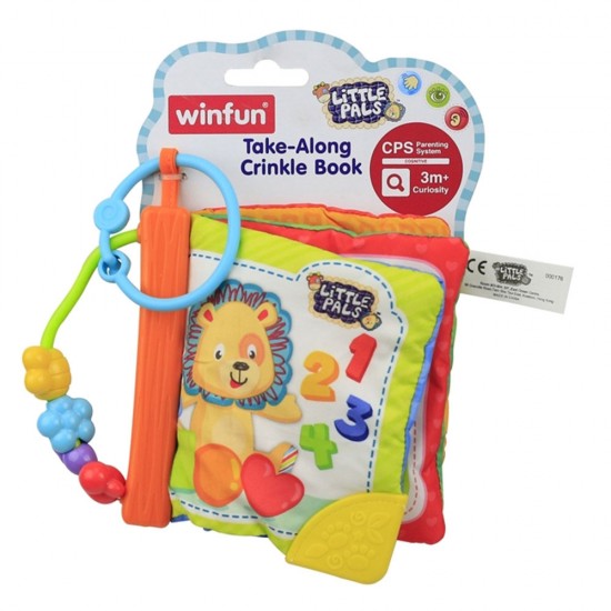 خرید اینترنتی جغجغه کتاب پارچه ای وین فان Winfun