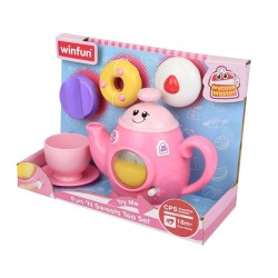 ست چای خوری موزیکال صورتی وین فان Winfun