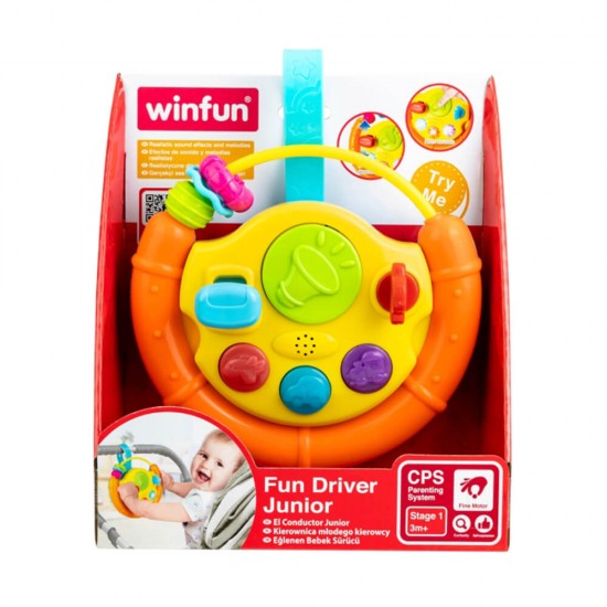 خرید اینترنتی فرمان موزیکال وین فان Winfun چند کاره از فروشگاه اینترنتی سیسمونی و اسباب بازی بیبی پرو خرید اینترنتی فرمان موزیکال وین فان Winfun چند کاره