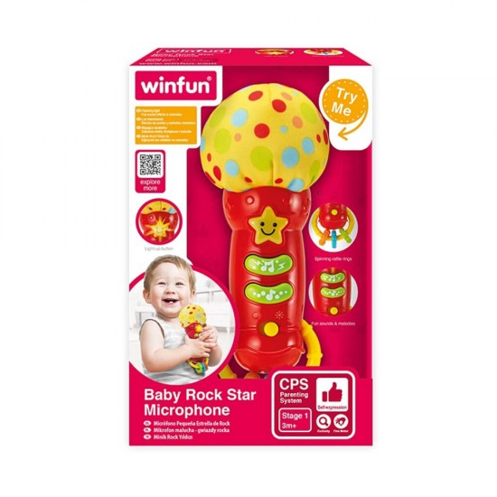 خرید اینترنتی میکروفن ستاره دار وین فان Winfun