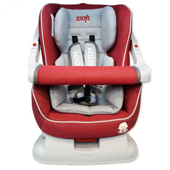 خرید اینترنتی صندلی ماشین کودک زویه بیبی رنگ قرمز Zooye Baby