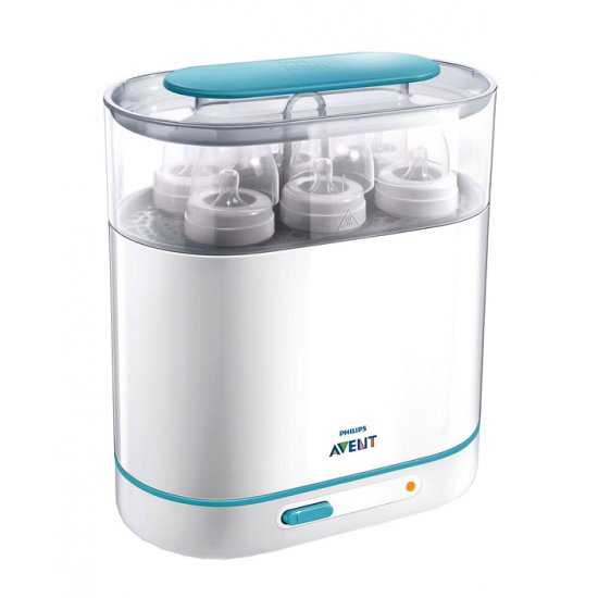 دستگاه استریل کننده شیشه شیر 3 در1 فیلیپس اونت Philips Avent دستگاه استریل کننده شیشه شیر 3 در1 فیلیپس اونت Philips Avent
