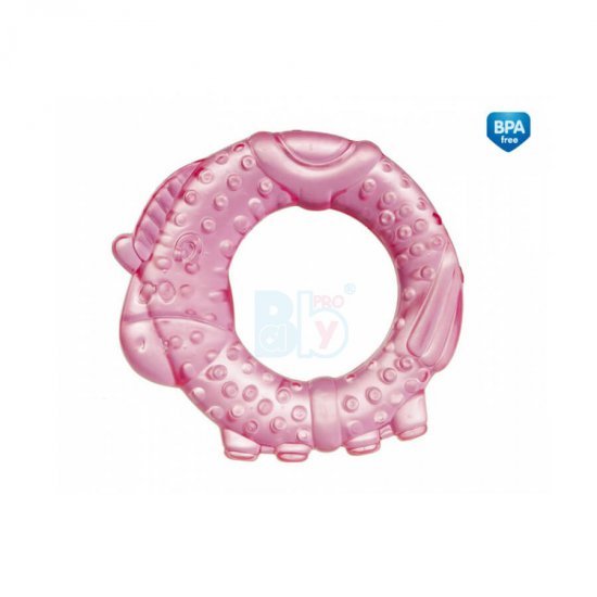 خرید اینترنتی دندانگیر کانپول بی بی  مایع دار  مدل اسب رنگ صورتی  canpol babies