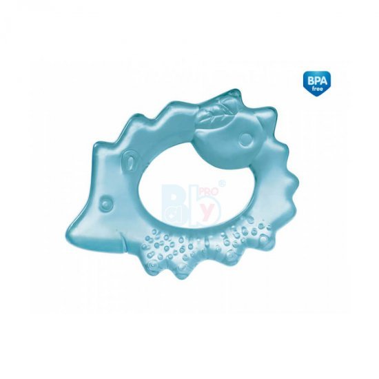 خرید اینترنتی دندانگیر کانپول بی بی  مایع دار مدل جوجه تیغی رنگ آبی  canpol babies