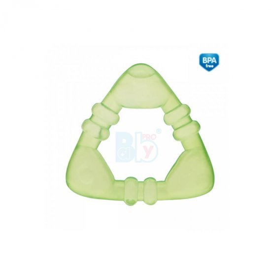خرید اینترنتی دندانگیر کانپول بی بی  مایع دار  مدل مثلث  رنگ سبز  canpol babies
