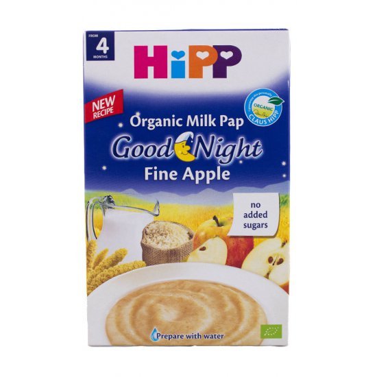 خرید اینترنتی سرلاک سیب با شیر مخصوص شب کودک هیپ Hipp