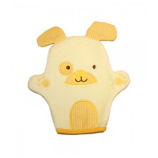 خرید اینترنتی لیف حمام مدل خرگوش زرد رنگ