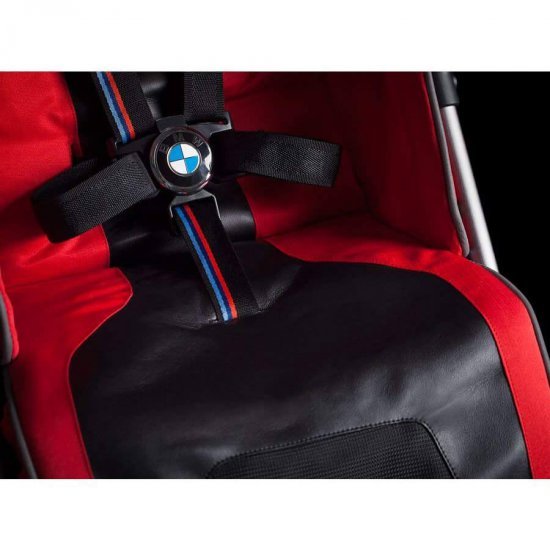 خرید اینترنتی کالسکه نوزاد مک لارن Maclaren مدل کوئیست BMW رنگ قرمز مشکی