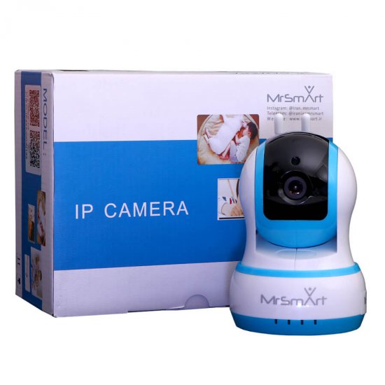 خرید اینترنتی دوربین هوشمند گردان مستر اسمارت Mr Smart رنگ آبی
