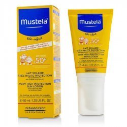 لوسیون ضد آفتاب +SPF 50 کودک 40 میل موستلا Mustela