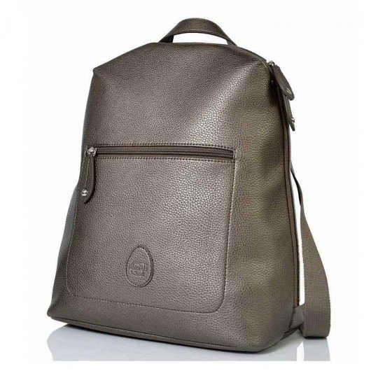 کیف لوازم نوزاد و مادر پکاپد Pacapod مدل Hartland Leather-Gunmetal کیف لوازم نوزاد و مادر پکاپد Pacapod مدل Hartland Leather-Gunmetal