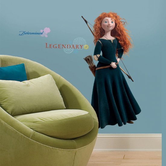 خرید اینترنتی استیکر دیواری اتاق کودک طرح عروسک Brave روم میتس RoomMates