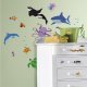 خرید اینترنتی استیکر دیواری اتاق کودک طرح حیوانات دریایی روم میتس RoomMates