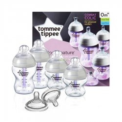 ست آغازین نوزادی شیشه شیر پیشرفته تامی تیپی Tommee Tippee