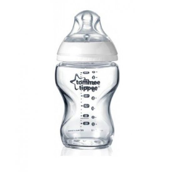 خرید اینترنتی شیشه شیر پیرکس نوزاد 250 میل  تامی تیپی Tommee Tippee