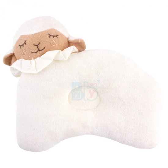 خرید اینترنتی بالش شیردهی بیبی فور لایف Baby4Life طرح گوسفند کرم