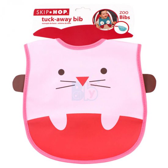 خرید اینترنتی پیشبند اسکیپ هاپ Skip Hop طرح گربه صورتی