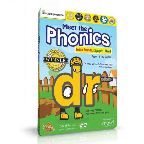 خرید اینترنتی ویدئو آموزشی زبان ویژه کودکان آموزش ترکیب های بی صدا به کودکان Meet The Phonics