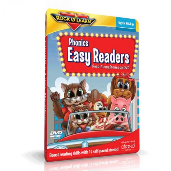 خرید اینترنتی ویدئو آموزشی زبان ویژه کودکان آموزش خواندن به همراه داستان Phonics Easy Readers