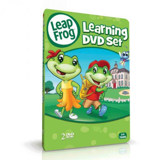 خرید اینترنتی ویدئو آموزشی زبان ویژه کودکان مجموعه آموزشی لیپ فراگ LeapFrog-Learning DVD Set