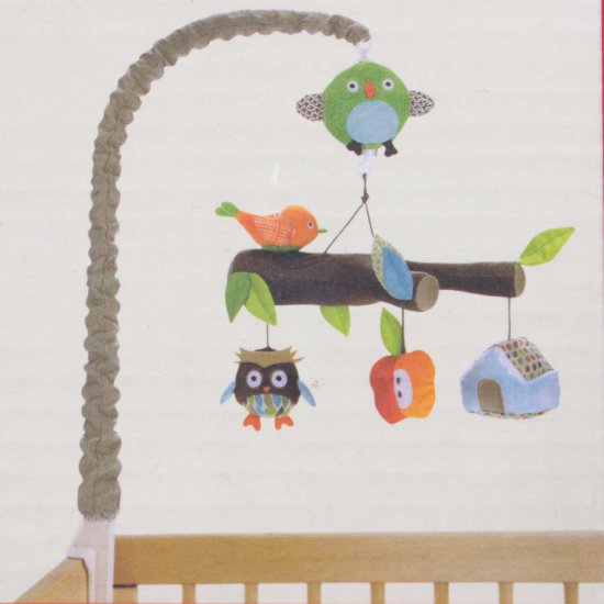 خرید اینترنتی آویز بالای تخت کودک SKK Baby طرح جغد